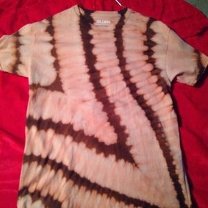Homemade Reverse Tie Dye Shirt